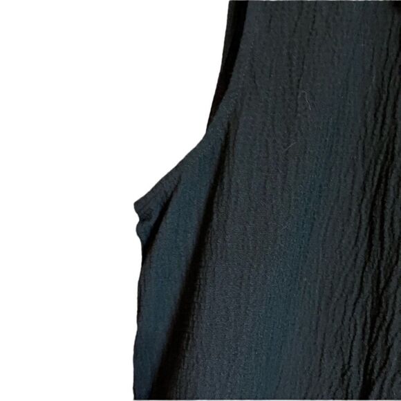 NWT! Jones New York black button up tank top - Picture 3 of 11